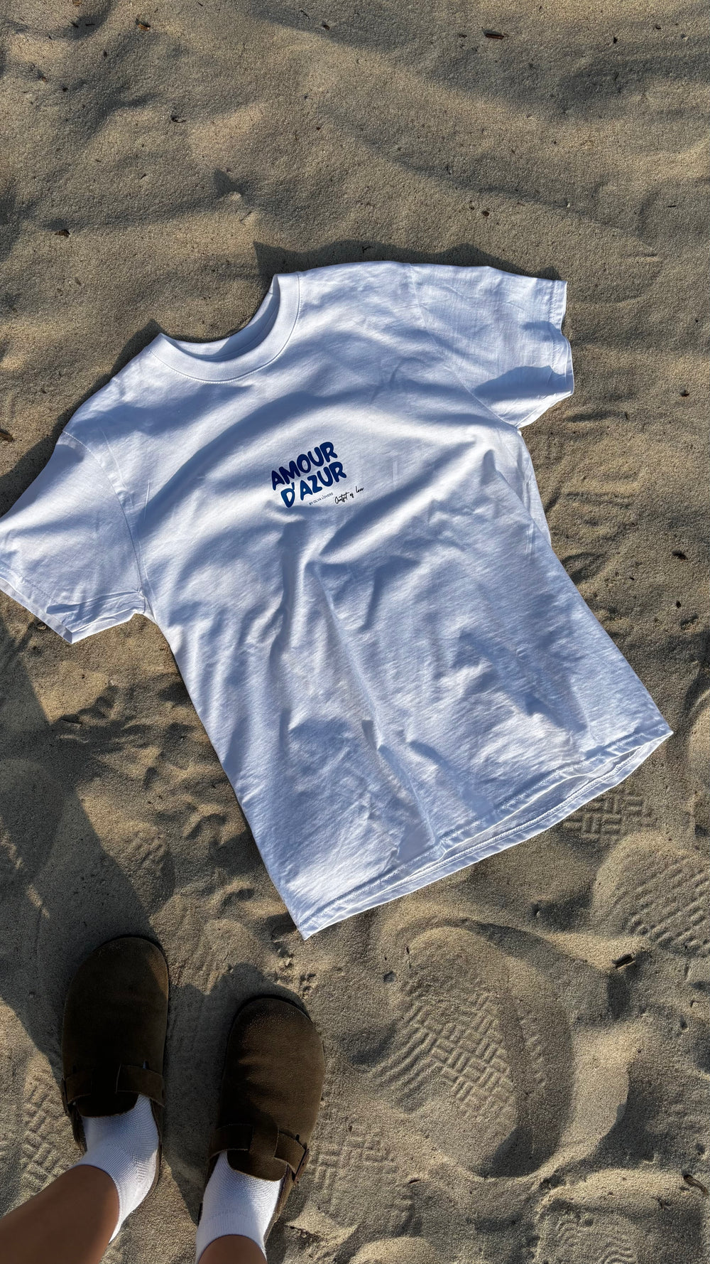 T-shirt AMOUR D'AZUR bleu